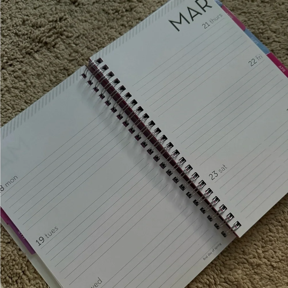 Studio C Inspirational Spiral Agenda